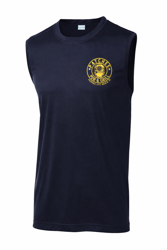 Patches Pub & Grill Logo Dri-Fit Sleeveless Shirt