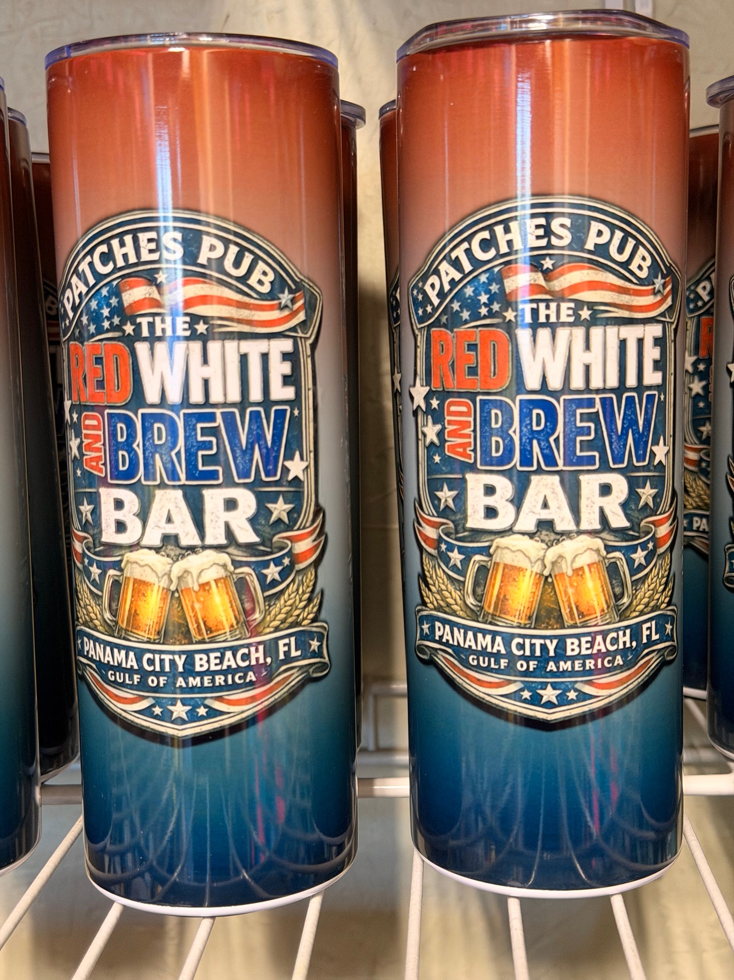 Red, White, and Brew 24oz Tumbler