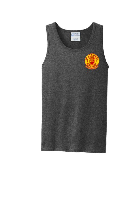 Distressed Patches X Flag Tank Top