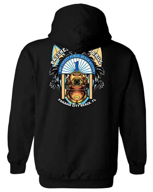 Beach Access Pullover Hoodie (+Size)