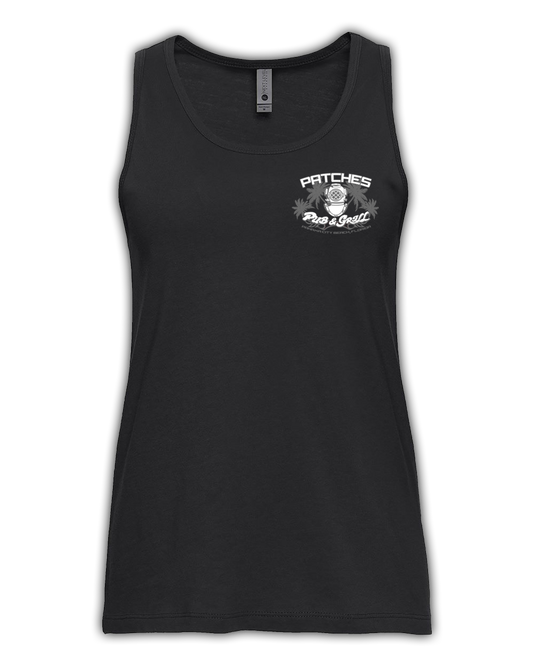 Patches ladies tank tops