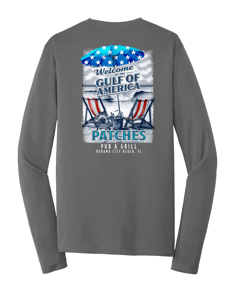 Dry fit long sleeve Gulf of America ￼