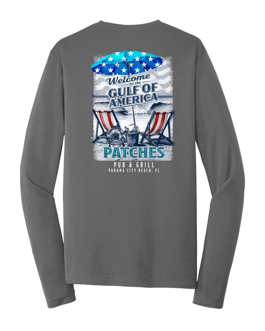 Dry fit long sleeve Gulf of America ￼