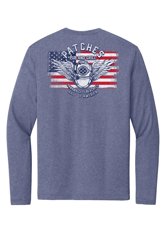 Gulf of America long sleeve dry fit