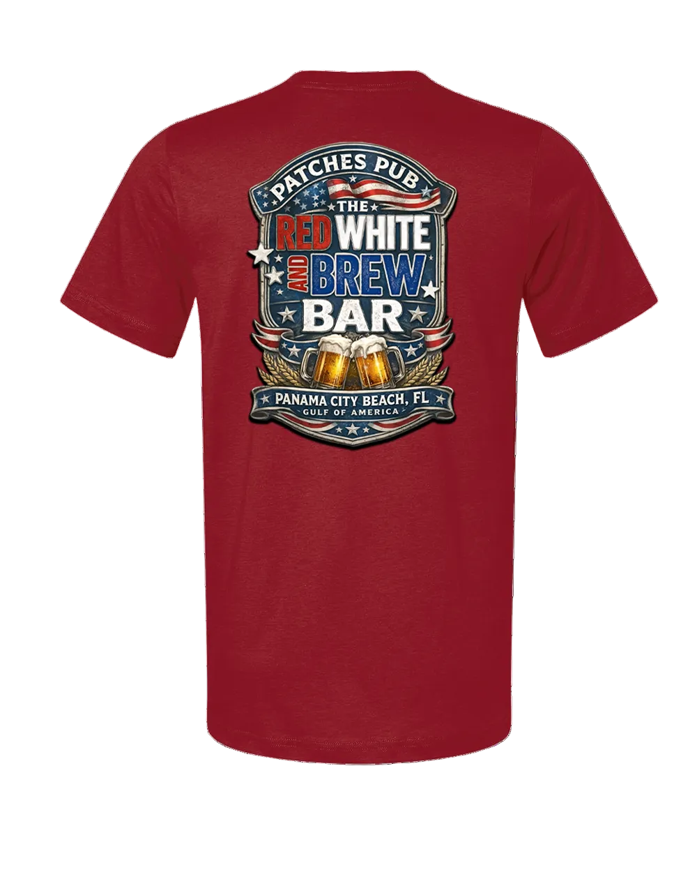 Red, White, and Brew Patriot Shirt