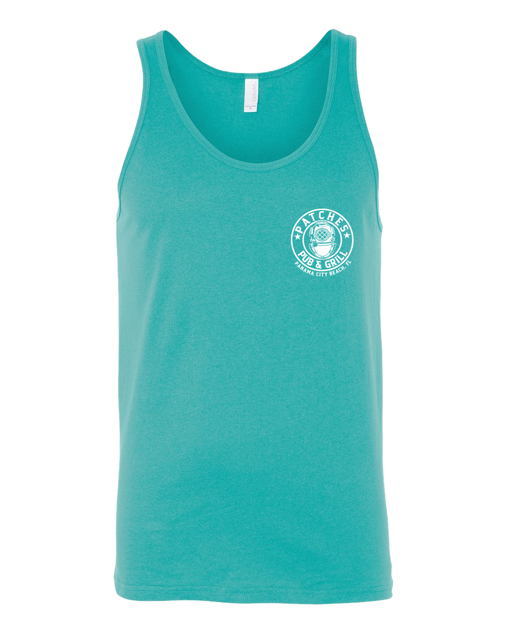 Patches Pup Golf Cart Driver Tank Top