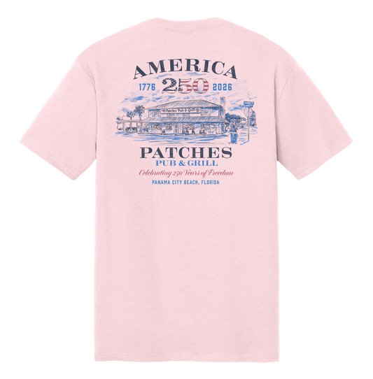 America's 250th Patches Pub Sketch Shirt