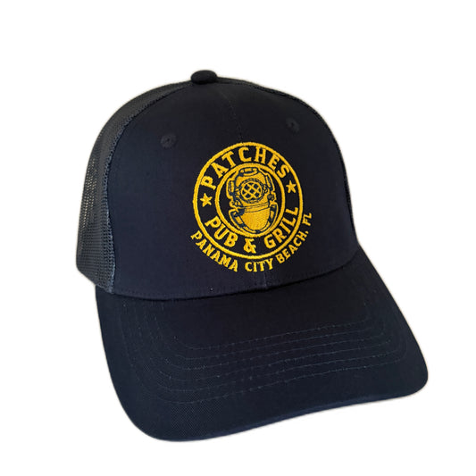 Patches Pub & Grill Circle Logo Trucker Hat