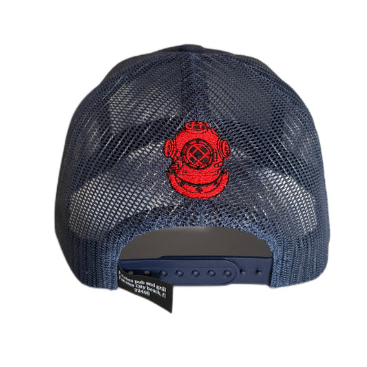 Distressed Patches Florida Flag Trucker Hat