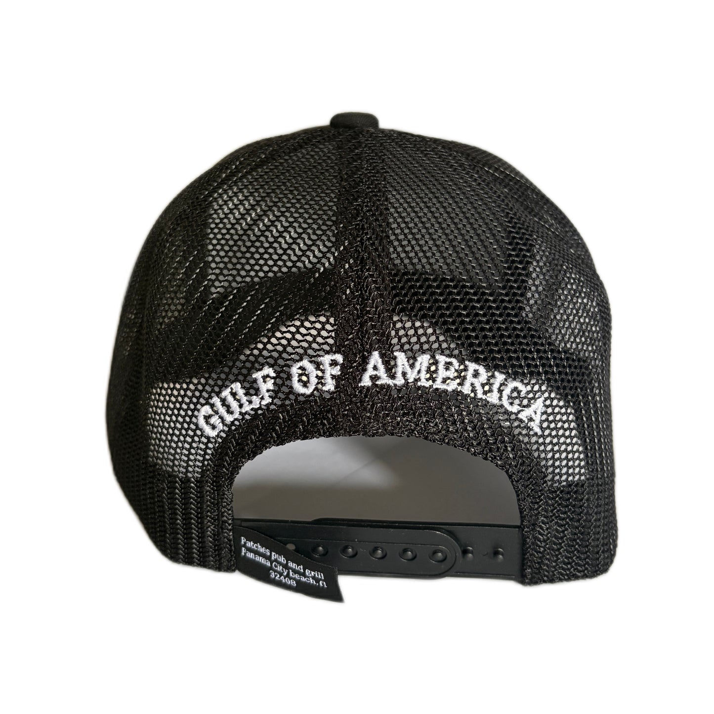 Distressed Patches Florida Flag Trucker Hat